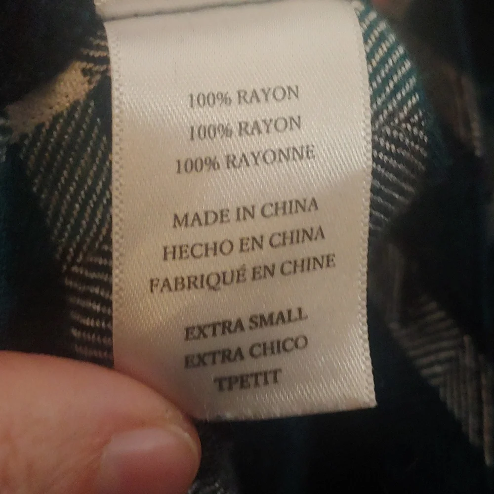 Rails Hunter Spruce And Teal Plaid Button-Down Shirt - Picture 7 of 8